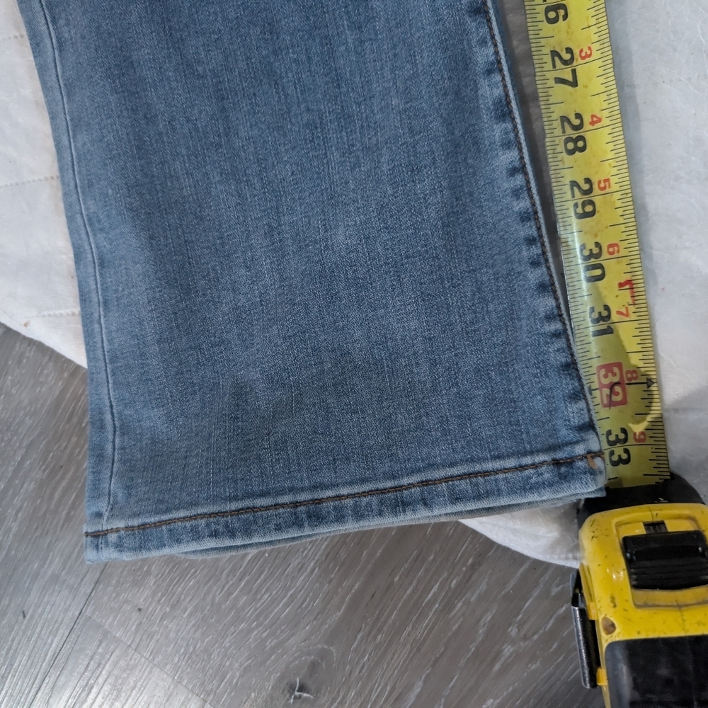 NWOT LILA RYAN Blue Flare Jeans - Picture 6 of 7